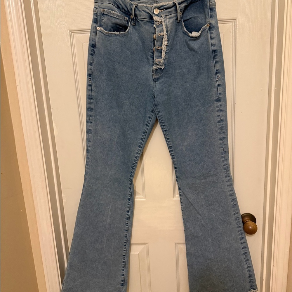 Good American Flare Jeans